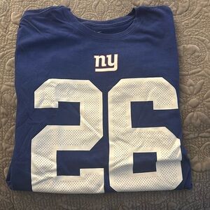 Men NY Giants Nike T Shirt (L)